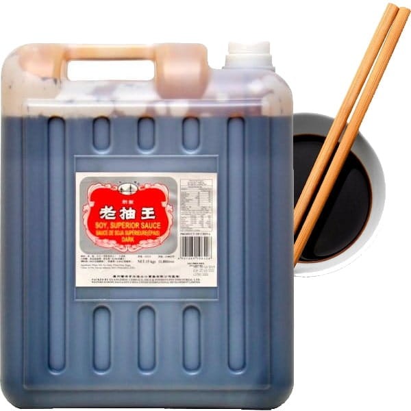 Chiński Sos Sojowy Ciemny Gastronomiczny Kanister Duży 15kg HAIYIN BRIDGE