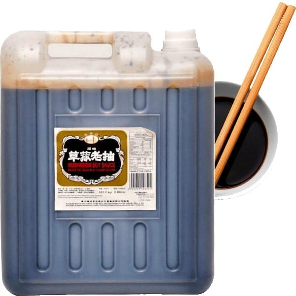 Chiński Sos Sojowy Grzybowy Gastronomiczny Kanister Duży 15kg HAIYIN BRIDGE