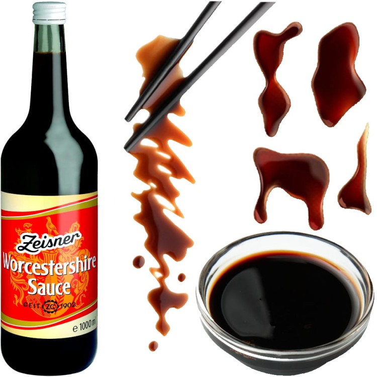 Sos Worcestershire Worcester Korzenny Smak Do Krwawa Mary 1 Litr 1000ml ZEISNER