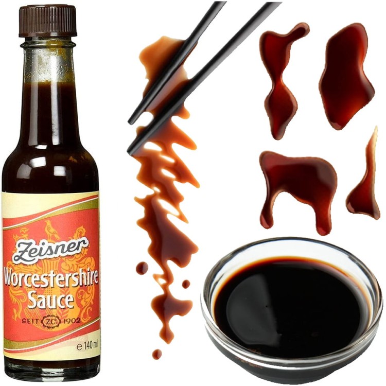 Sos Worcestershire Worcester Korzenny Smak Do Krwawa Mary 140ml ZEISNER