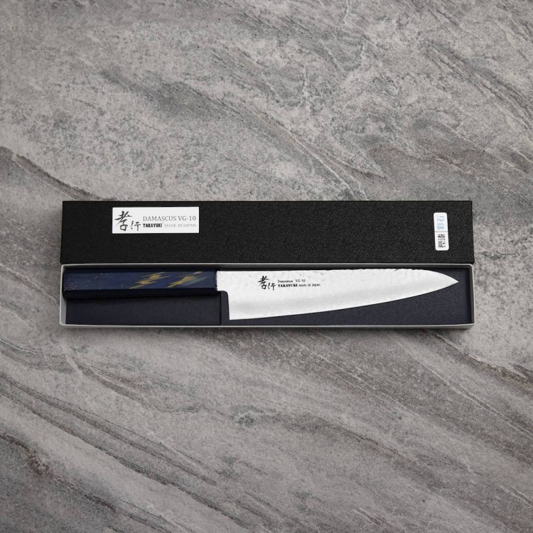 Sakai Takayuki Urushi VG-10 Saiseki Japoński Nóż Szefa Kuchni 21 cm