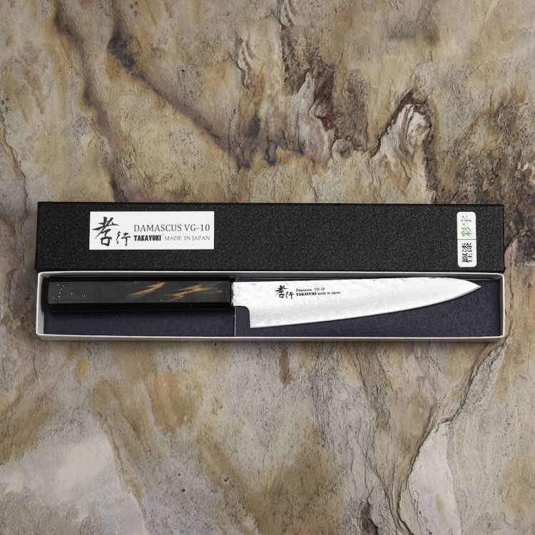 Sakai Takayuki Urushi VG-10 Saiu Japoński Nóż Uniwersalny 15 cm