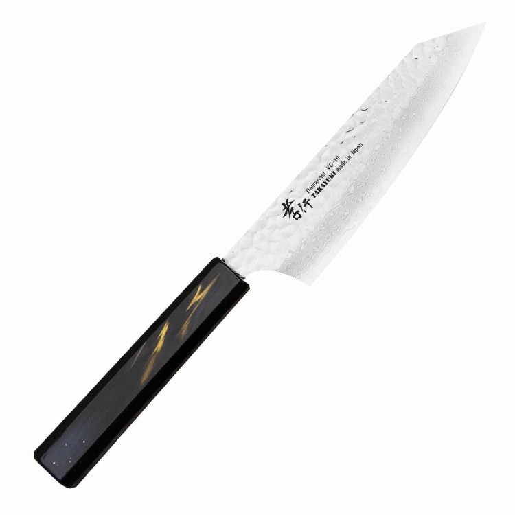 Sakai Takayuki Urushi VG-10 Saiu Japoński Nóż Kengata 16 cm