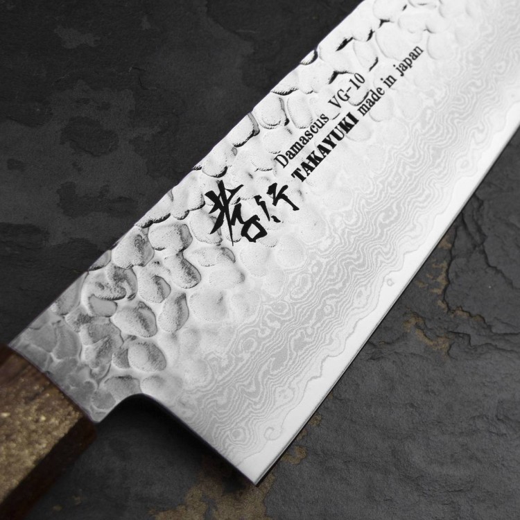 Sakai Takayuki Urushi VG-10 Seiren Japoński Nóż Kuchenny Szefa Kuchni 21cm