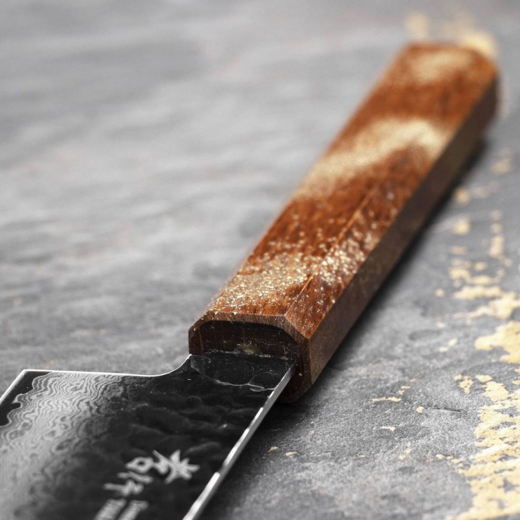 Sakai Takayuki Urushi VG-10 Seiren Japoński Nóż Santoku 17 cm