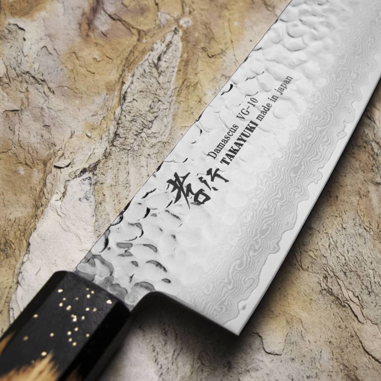 Sakai Takayuki Urushi VG-10 Kokushin Japoński Nóż Szefa Kuchni 21 cm