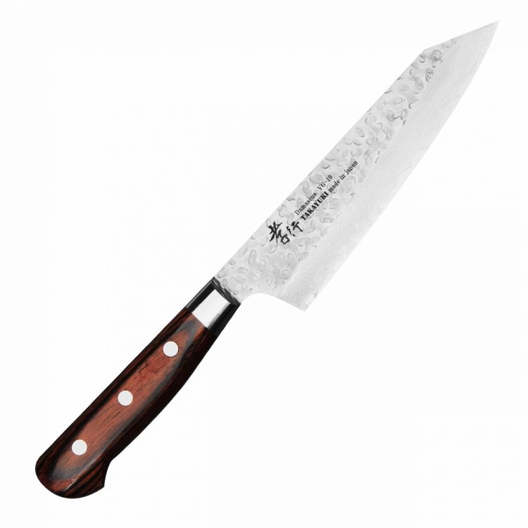 Sakai Takayuki Hammered Japoński Nóż Kengata 16 cm