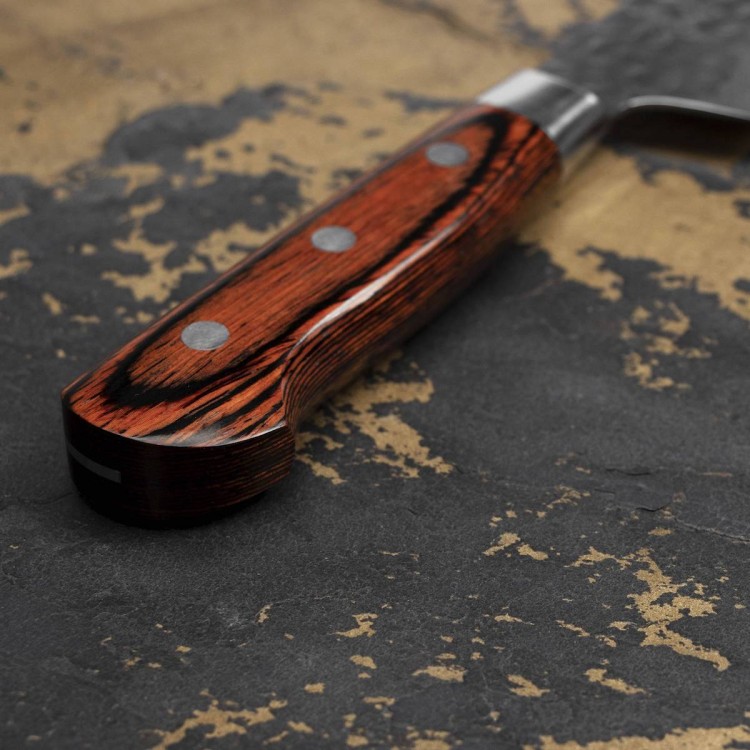 Sakai Takayuki Hammered Japoński Nóż Kengata 16 cm