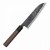 Sakai Takayuki Aogami#2 Iron Kurouchi Japoński Nóż Kuchenny Santoku Do Warzyw 17 cm