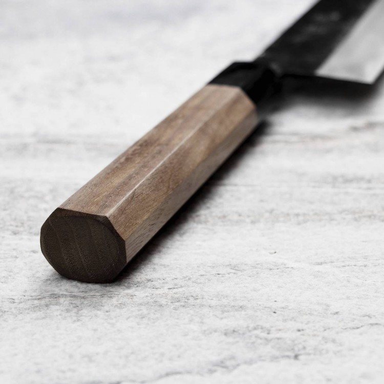 Sakai Takayuki Aogami#2 Iron Kurouchi Japoński Nóż Szefa Kuchni 24 cm