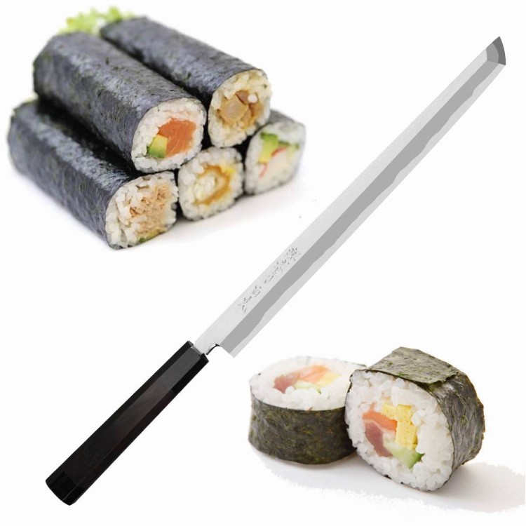 Sakai Takayuki Byakko Shirogami#1 Japoński Nóż Sakimaru 30 cm