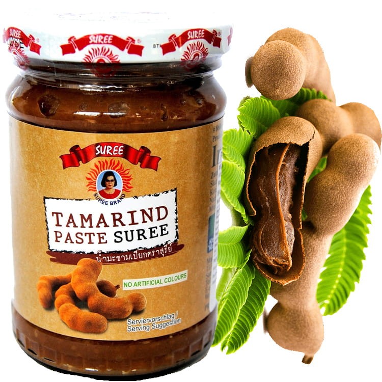 Tajska Gęsta Kwaśna Pasta Tamaryndowa z Tamaryndowca Do Pad Thai 227g SUREE