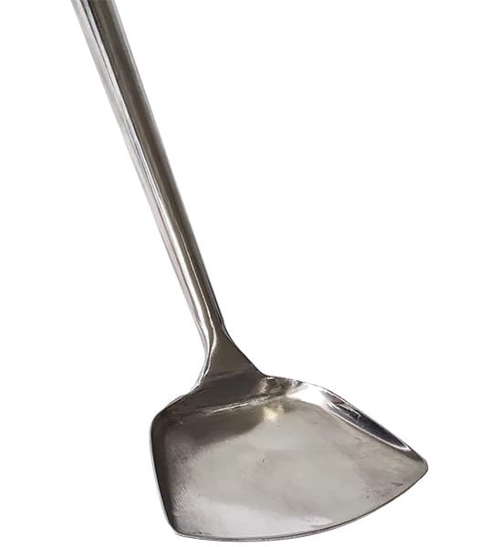 Łopatka Szpatułka Łyżka Płaska Do Mieszania w Woku Długa 47cm Szeroka 12cm