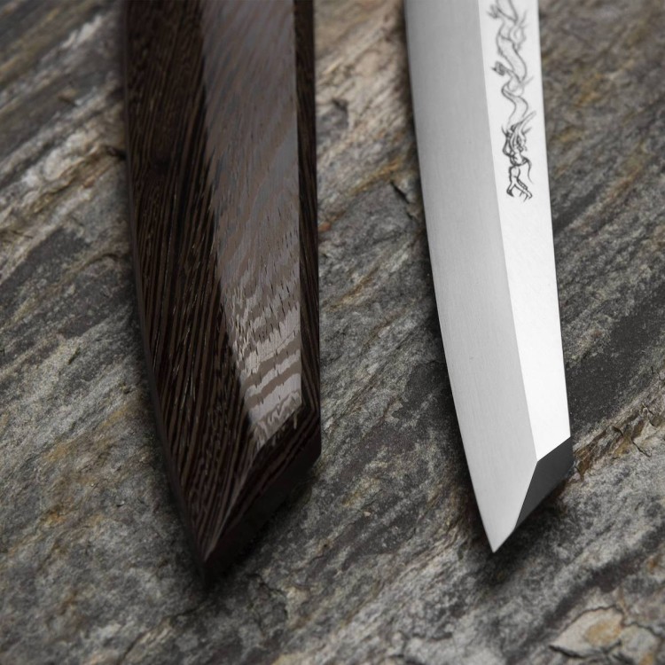 Sakai Takayuki Shoryu Honyaki VG-10 Japoński Nóż Kengata Yanagiba 30 cm