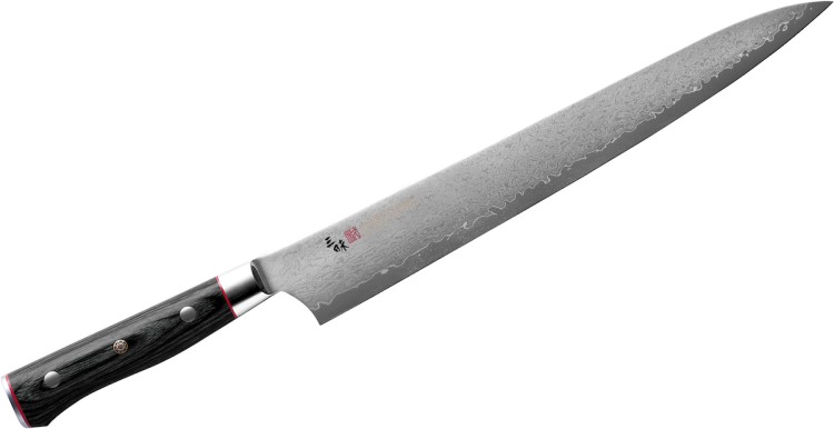 Mcusta Zanmai VG-10 Pro Zebra Nóż Sujihiki 27cm