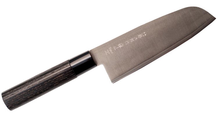 Tojiro Zen Black VG-10 Japoński Ostry Nóż Kuchenny Santoku Do Warzyw 16,5cm