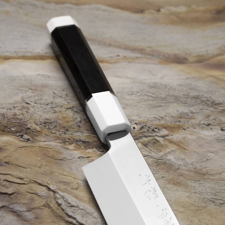 Sakai Takayuki Kageuchi Honyaki Shirogami#2 Japoński Nóż Sakimaru Yanagiba 30 cm
