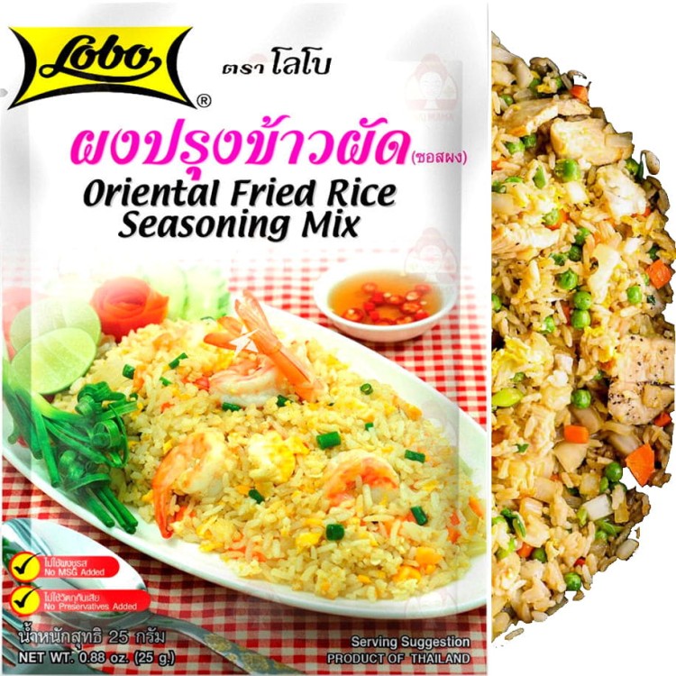 Tajska Przyprawa Do Orientalnego Smażonego Ryżu Stir Fry 25g LOBO