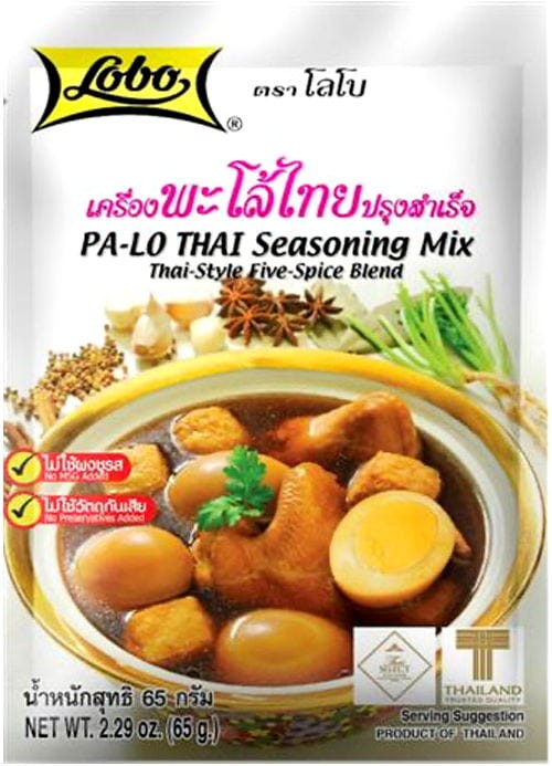 Tajska Przyprawa Pięć 5 Pięciu Smaków Mieszanka PA-LO w Proszku 65g LOBO