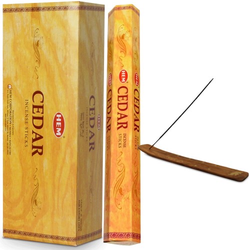 Indyjskie Kadzidełka Cedr Cedar 20 Sztuk HEM