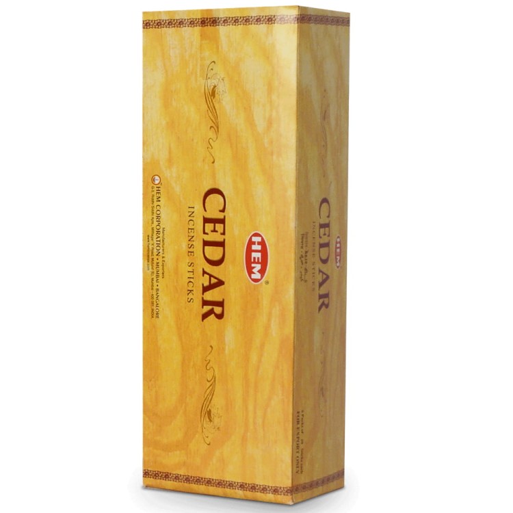 Indyjskie Kadzidełka Cedr Cedar 20 Sztuk HEM