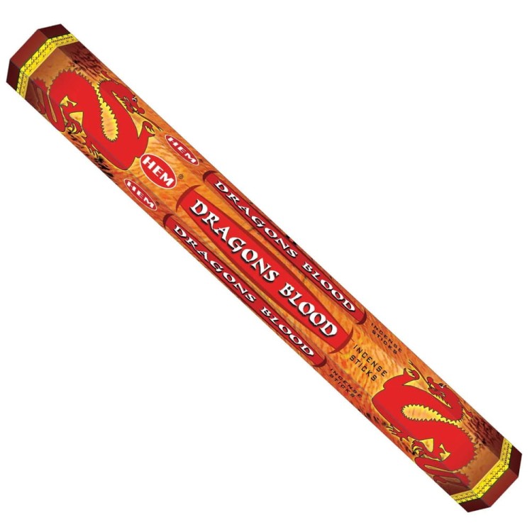 Indyjskie Kadzidełka Smocza Krew Dragons Blood 20 Sztuk HEM