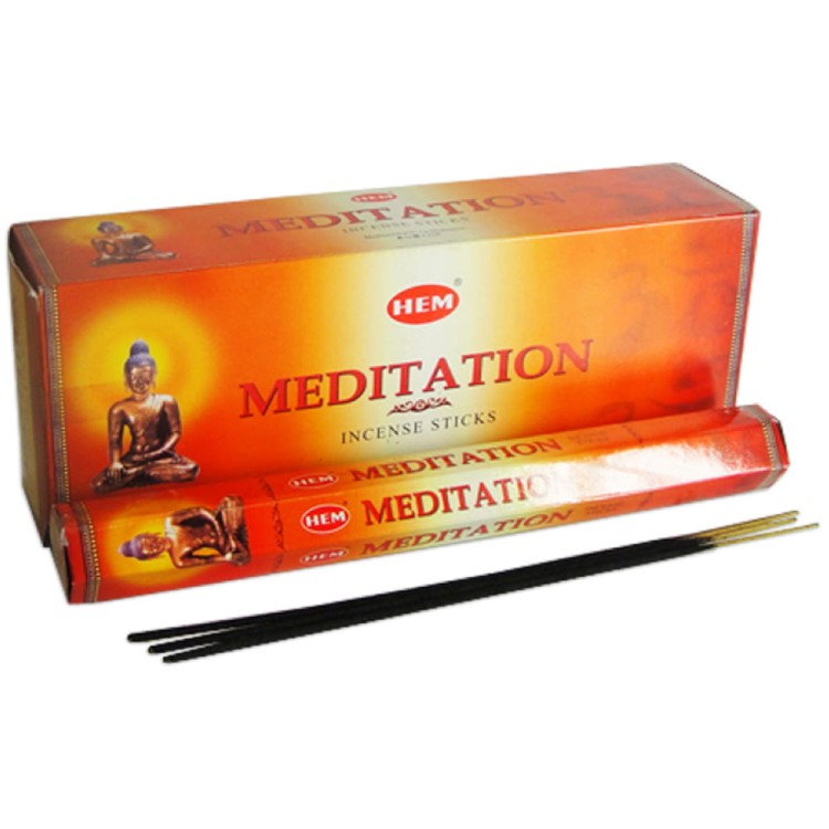 Indyjskie Kadzidełka Medytacja Meditation 20 Sztuk HEM