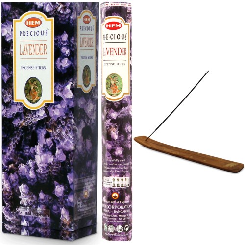 Indyjskie Kadzidełka Lawenda Lavender 20 Sztuk HEM