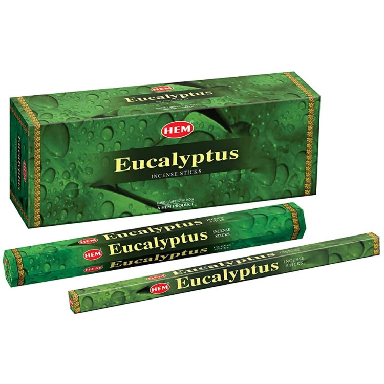 Indyjskie Kadzidełka Eukaliptus Eucalyptus 20 Sztuk HEM