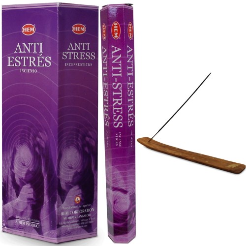 Indyjskie Kadzidełka Przeciwstresowe Anti Stress 20 Sztuk HEM