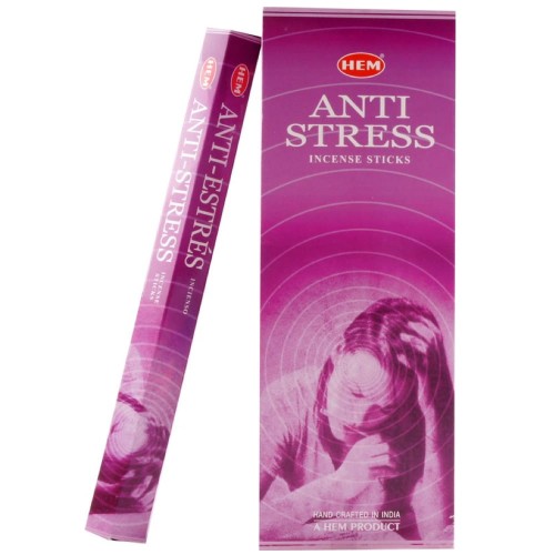 Indyjskie Kadzidełka Przeciwstresowe Anti Stress 20 Sztuk HEM