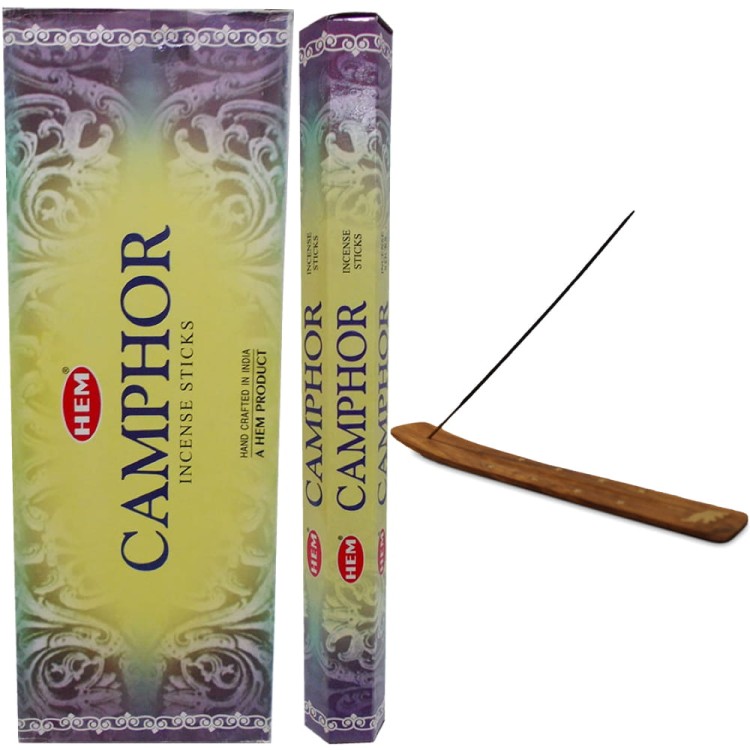 Indyjskie Kadzidełka Kamfora Camphor 20 Sztuk HEM