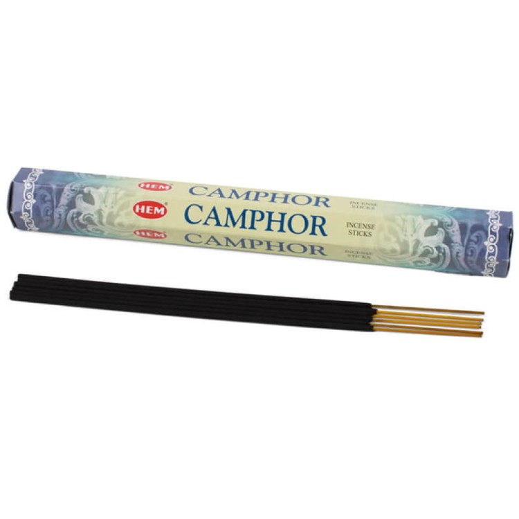 Indyjskie Kadzidełka Kamfora Camphor 20 Sztuk HEM