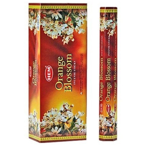 Indyjskie Kadzidełka Kwiaty Pomarańczy Orange Blossoms 20 Sztuk HEM