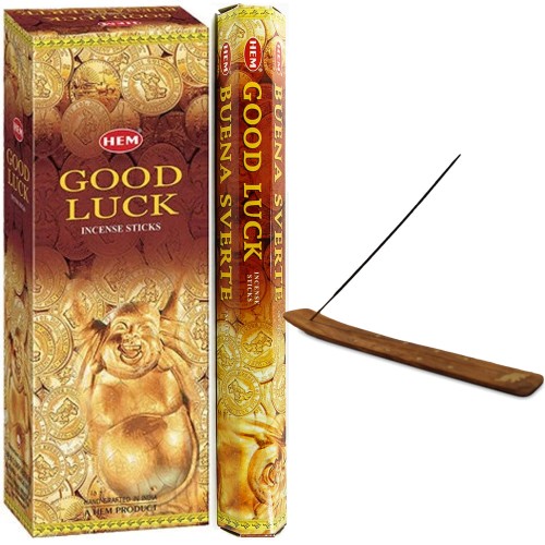Indyjskie Kadzidełka Powodzenie Good Luck 20 Sztuk HEM