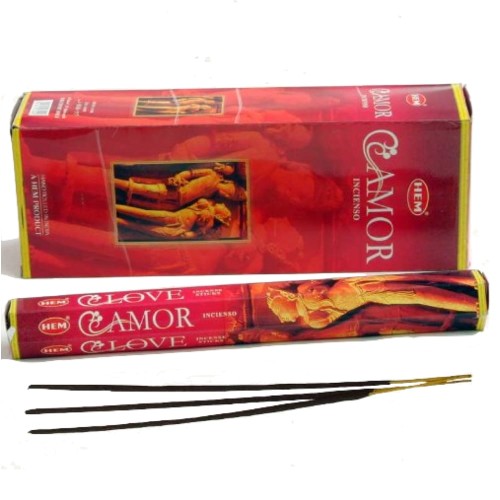 Indyjskie Kadzidełka Miłość Love 20 Sztuk HEM