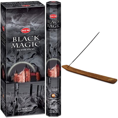 Indyjskie Kadzidełka Czarna Magia Black Magic 20 Sztuk HEM