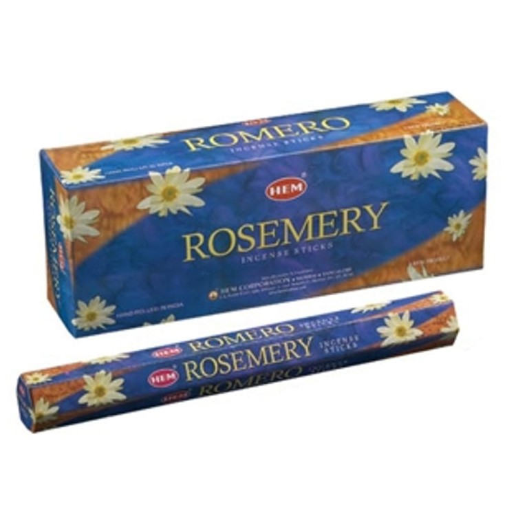 Indyjskie Kadzidełka Rozmaryn Rosemary 20 Sztuk HEM