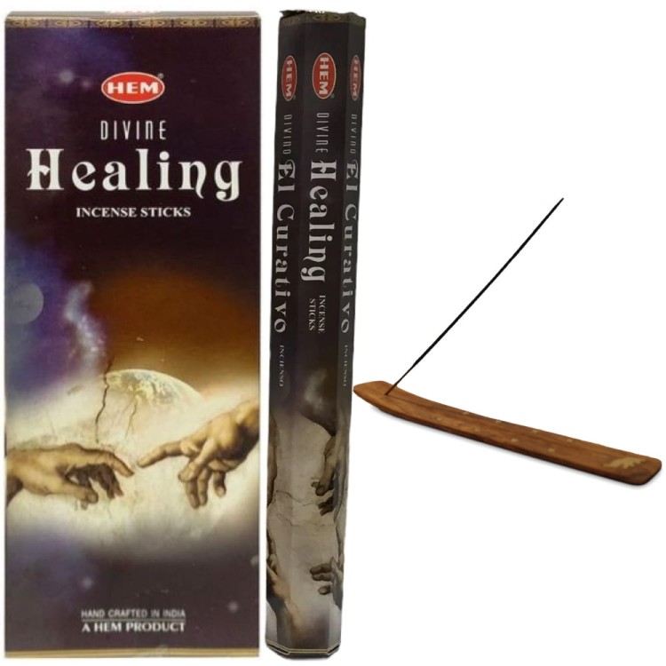 Indyjskie Kadzidełka Boskie Uzdrowienie Divine Healing 20 Sztuk HEM