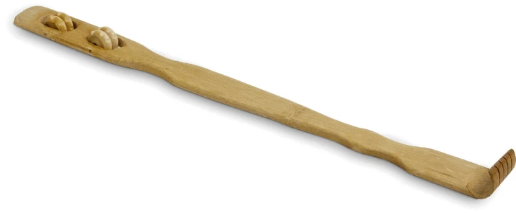 Bambusowa Drapaczka Drapak Do Pleców Koła Do Masażu Masażer 50cm PROORIENT
