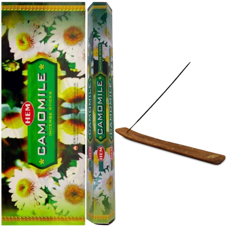 Indyjskie Kadzidełka Rumianek Camomile 20 Sztuk HEM
