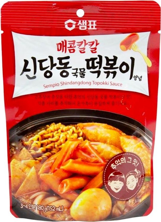 Sos Baza Do Topokki SHINDANGDONG Słodko Ostry 180g SEMPIO