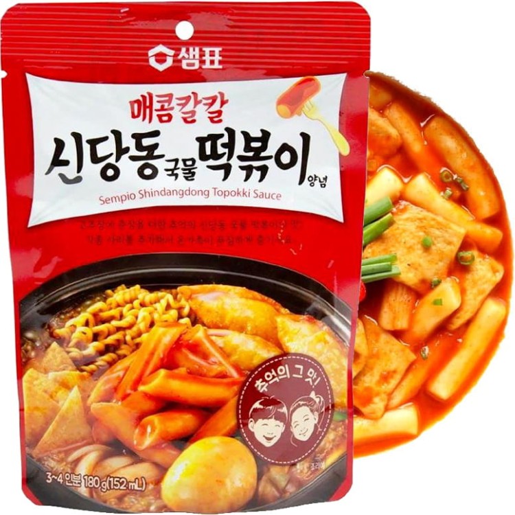 Sos Baza Do Topokki SHINDANGDONG Słodko Ostry 180g SEMPIO