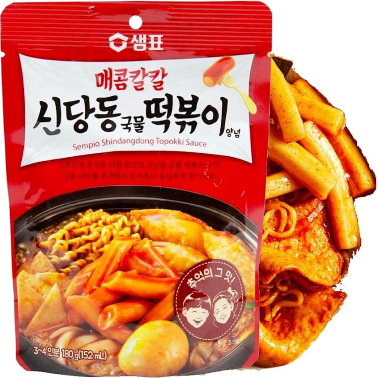 Sos Baza Do Topokki SHINDANGDONG Słodko Ostry 180g SEMPIO