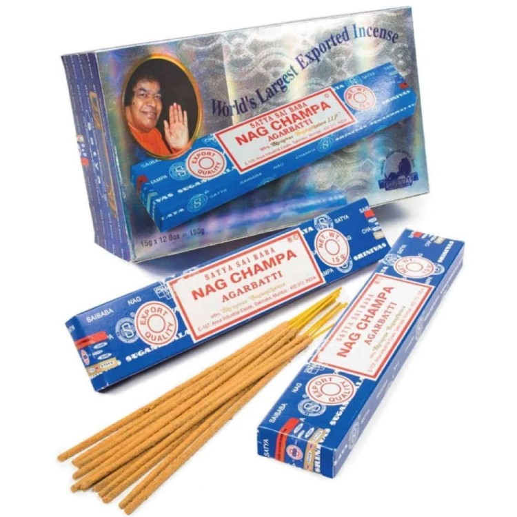Indyjskie Kadzidełka Incense Nag Champa 15g SATYA