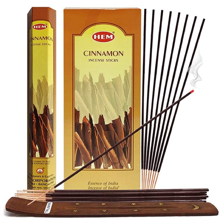 Indyjskie Kadzidełka Cynamon Cinnamon 20 Sztuk HEM