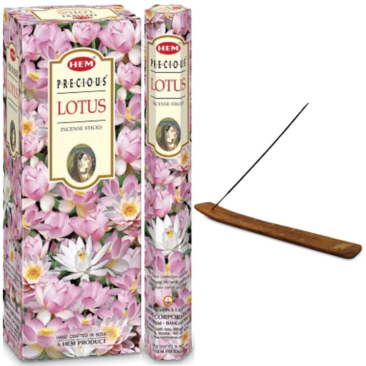 Indyjskie Kadzidełka Kwiat Lotosu Lotus Flower 20 Sztuk HEM