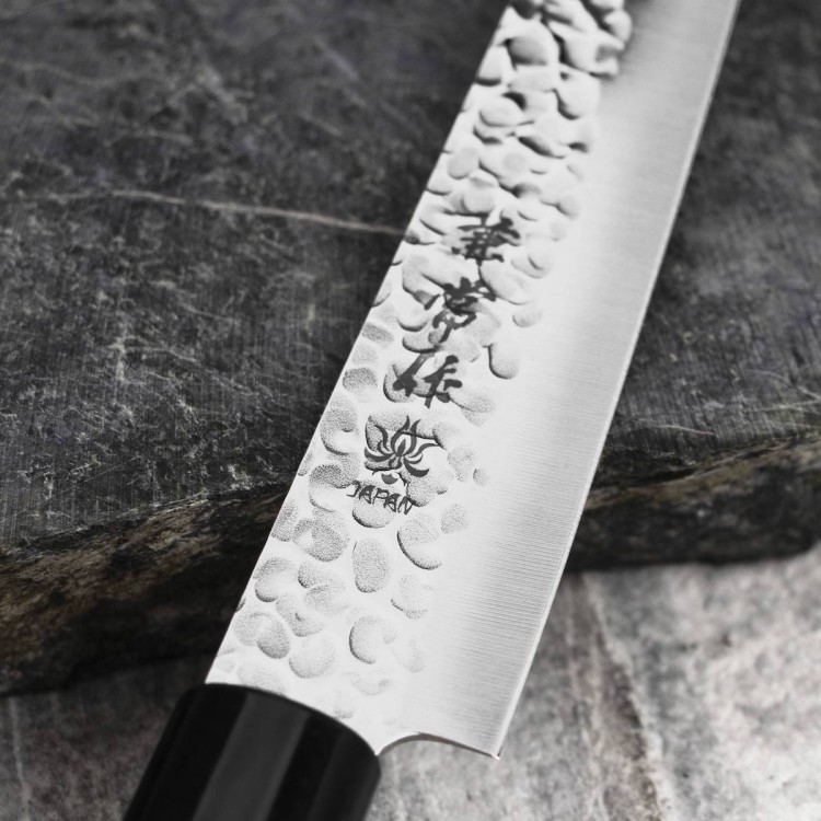 Kanetsune 950 DSR-1K6 Japoński Ostry Nóż Kuchenny Sujihiki 58 HRC 24cm