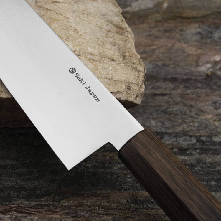 Kanetsune Ichizu VG-10 Mono Japoński Nóż Santoku 18 cm