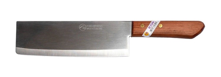 Tajski Bardzo Ostry Nóż Tasak Szefa Kuchni Prosty Do Siekania 31cm KIWI